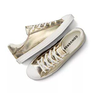 Converse Chuck Taylor All Star Lucky Women's Sneakers Color: Gold Metallic